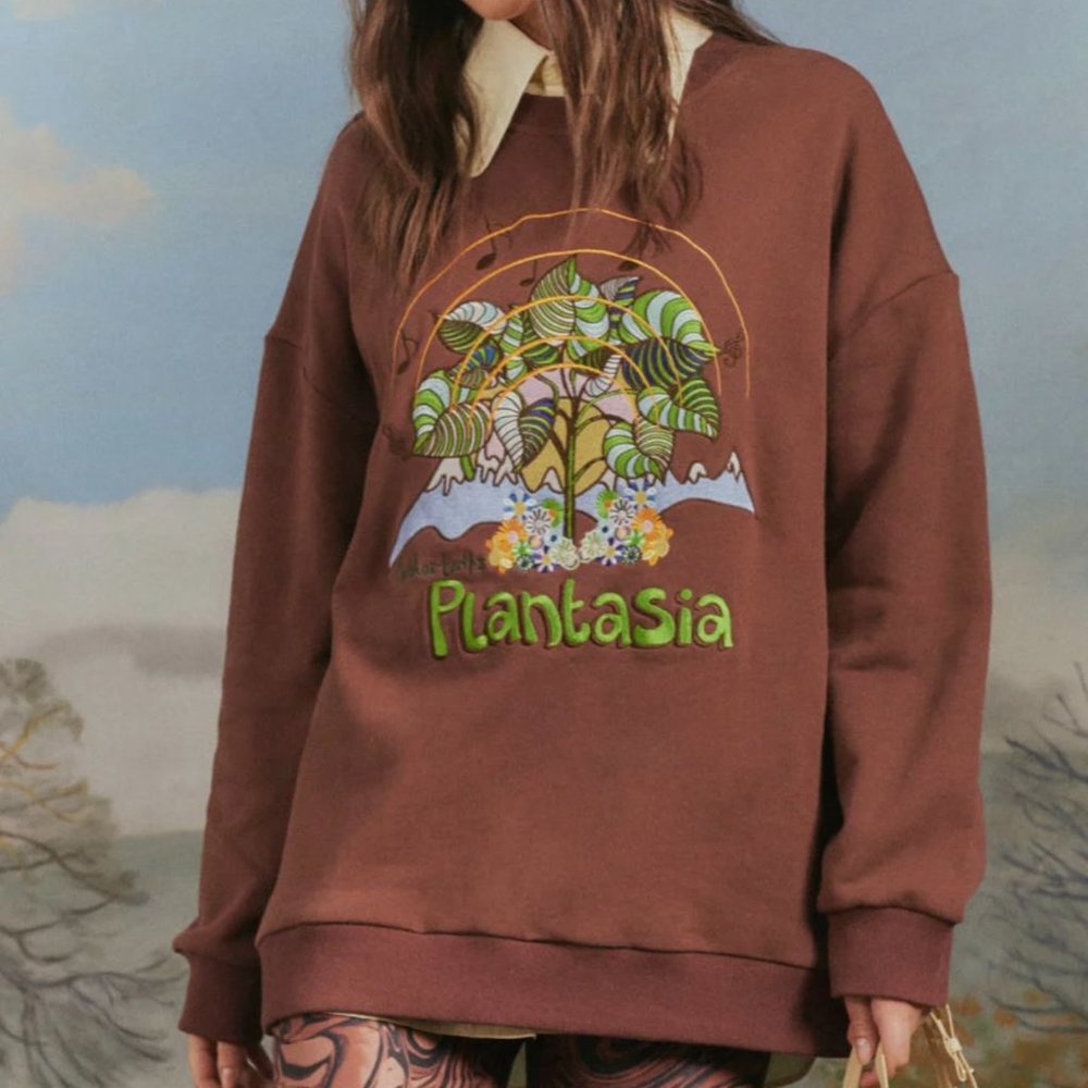 House of Sunny Plantasia sweatshirt